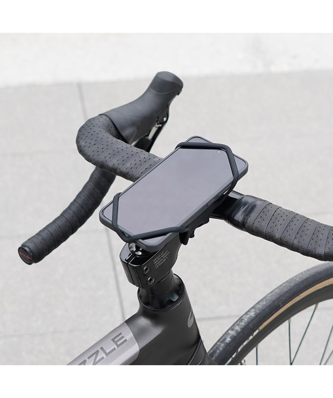 Support téléphone vélo en silicone, fixation universelle