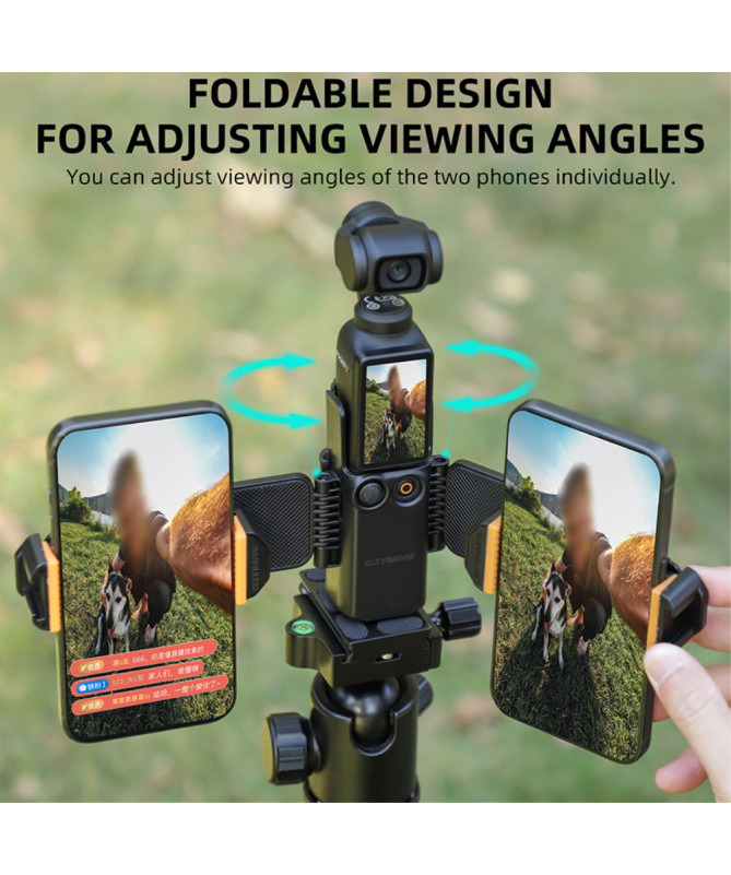 Support Smartphone Double Écran pour Osmo Pocket 3