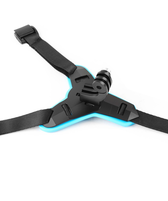 Support menton casque moto pour caméra d'action