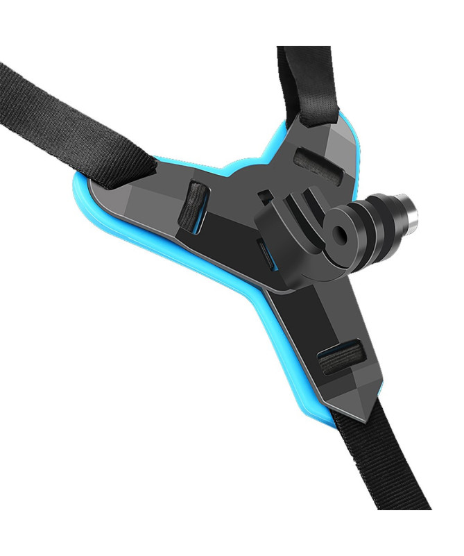 Support menton casque moto pour caméra d'action