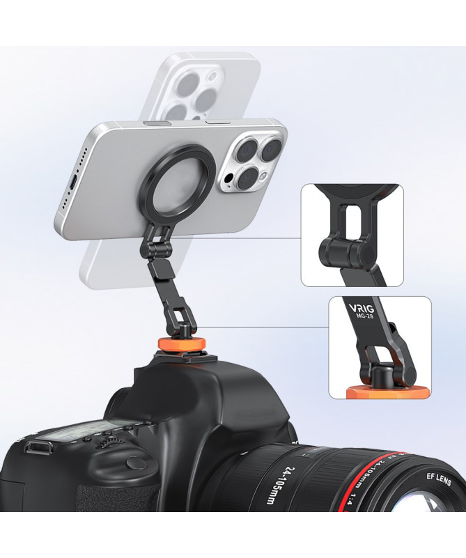 Support magnétique CW-01 MagSafe, rotatif et modulable