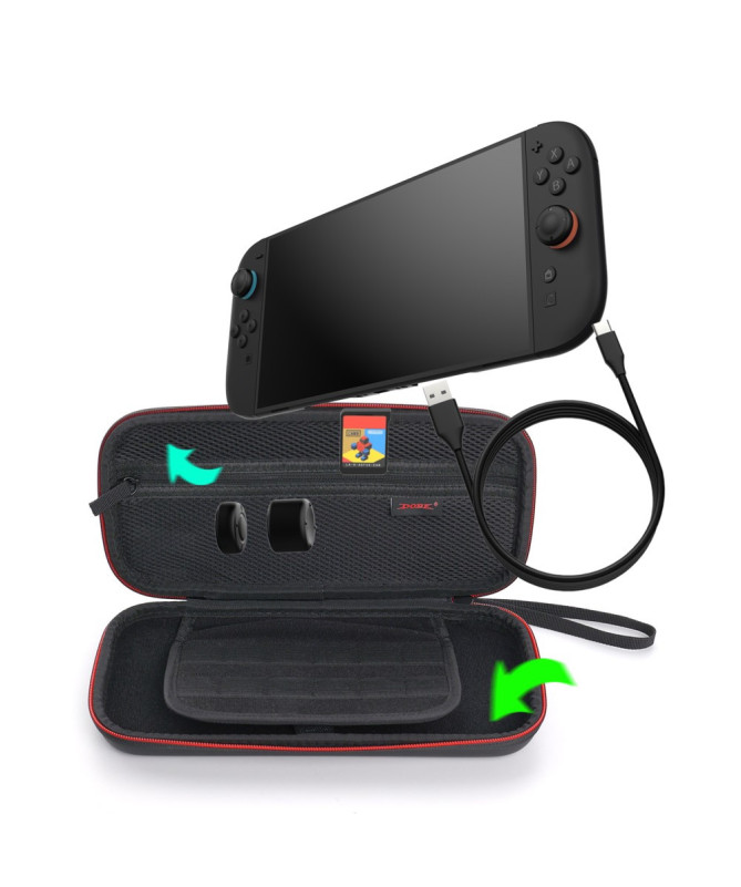 Housse Nintendo Switch 2 TNS-3173 | Compacte, Résistante, Organisée
