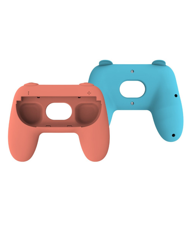 Grip Joy-Con Nintendo Switch 2 | Confort bleu & orange, jeu maîtrisé