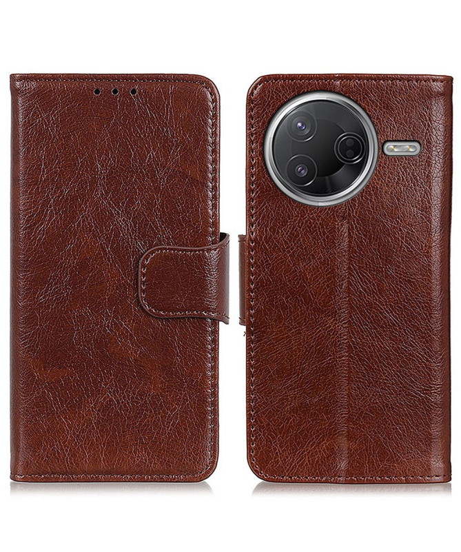 Housse Poco F7 Pro / F7 Ultra Style Cuir Vieilli
