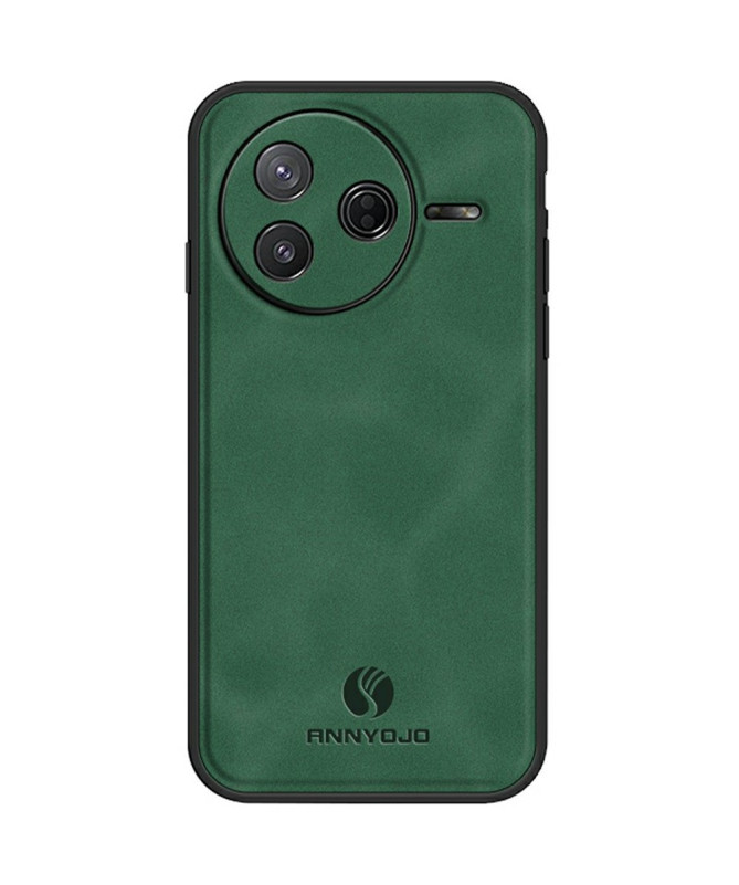 Coque Poco F7 Pro Effet Minéral Vert foncé