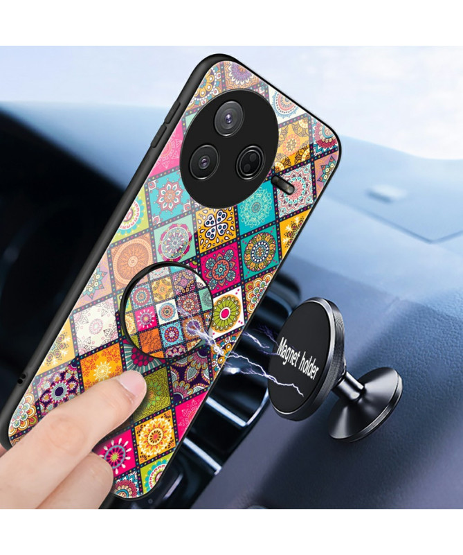 Coque Poco F7 Pro Kaleidoscope Mandala avec support - photo 3