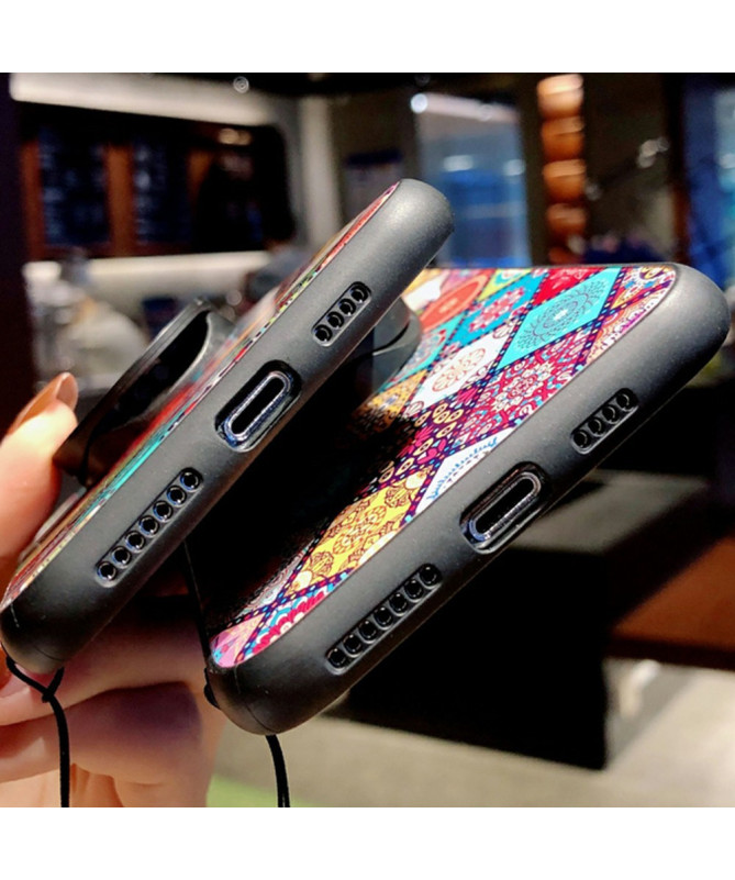 Coque Poco F7 Pro Kaleidoscope Mandala avec support - photo 4