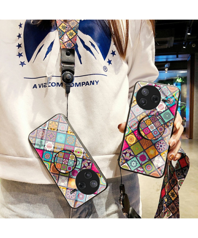 Coque Poco F7 Pro Kaleidoscope Mandala avec support - photo 5