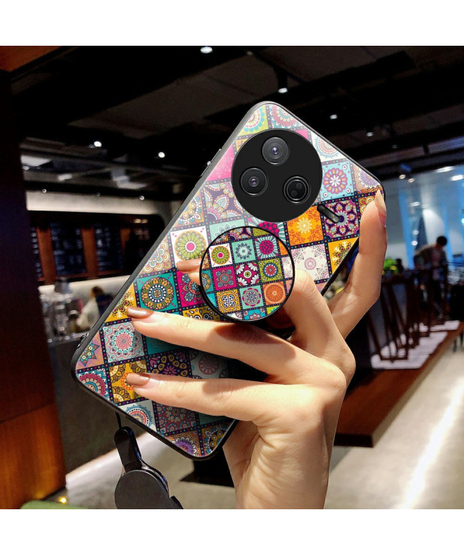 Coque Poco F7 Pro Kaleidoscope Mandala avec support - photo 7