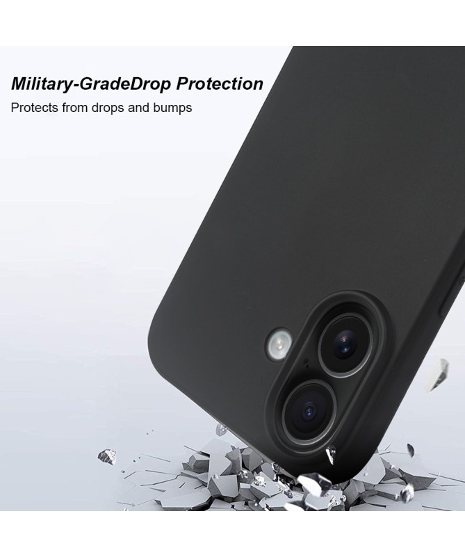 Coque iPhone 16 Plus Éco-Conçue Finition Mat