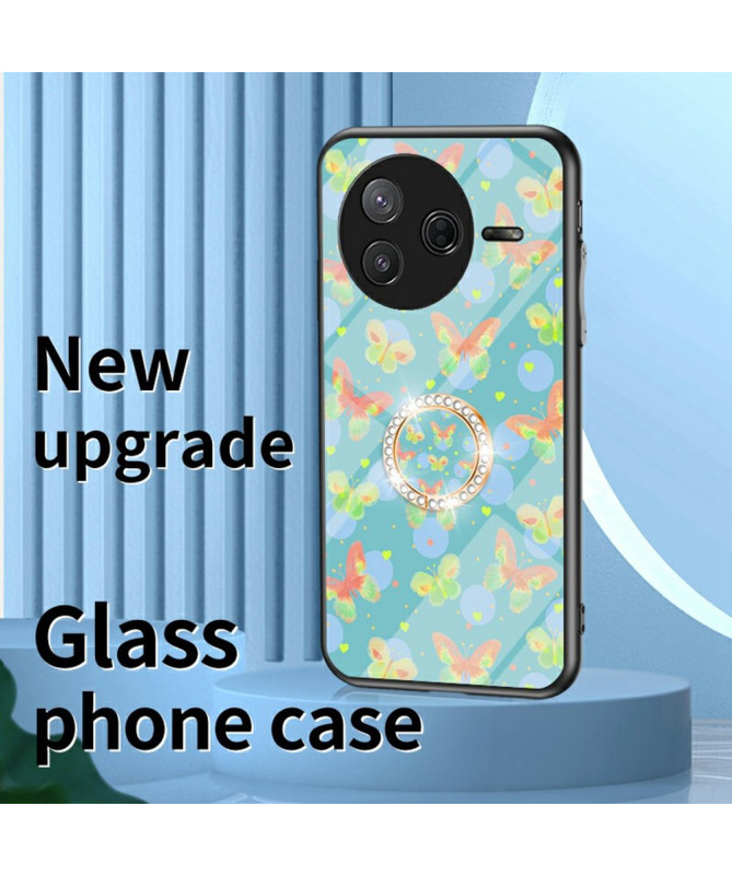 Coque Poco F7 Ultra Papillons Multicolores - photo 2