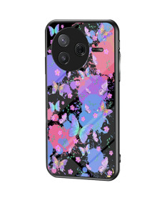Coque Poco F7 Ultra Papillons Holographiques