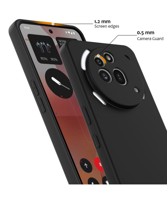 Coque Nothing Phone (3a) Pro Silicone Liquide MagSafe, Lanière