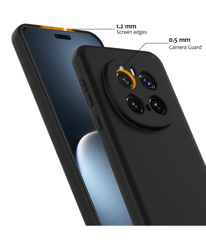 Coque Honor Magic 7 Pro Silicone Liquide MagSafe, Lanière