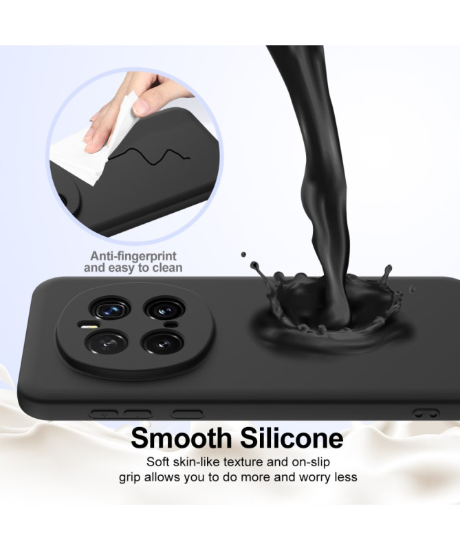 Coque Honor Magic 7 Pro Silicone Liquide MagSafe, Lanière