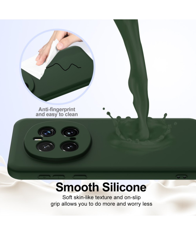 Coque Honor Magic 7 Pro Silicone Liquide MagSafe, Lanière