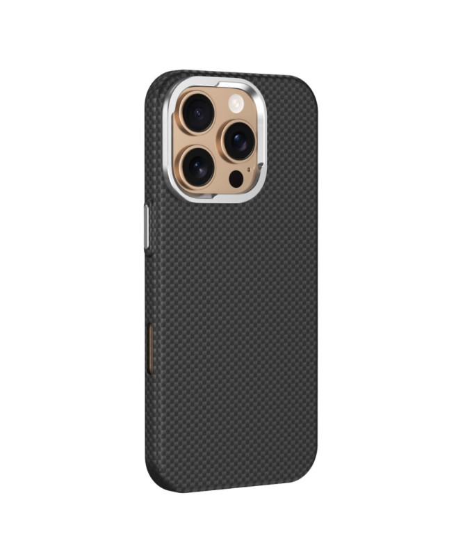 Coque iPhone 16 Pro MagSafe Finition Carbone