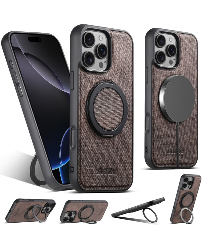 Coque iPhone 16 Pro MagSafe Anneau Rotatif | Denim