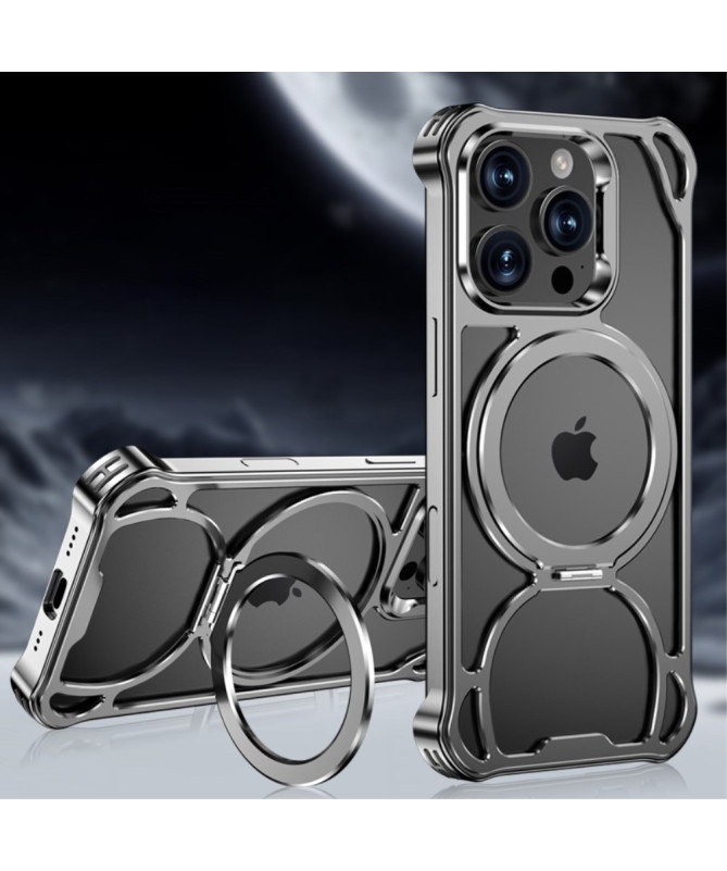 Coque iPhone 16 Pro Aluminium MagSafe Support Repliable | FrameLock