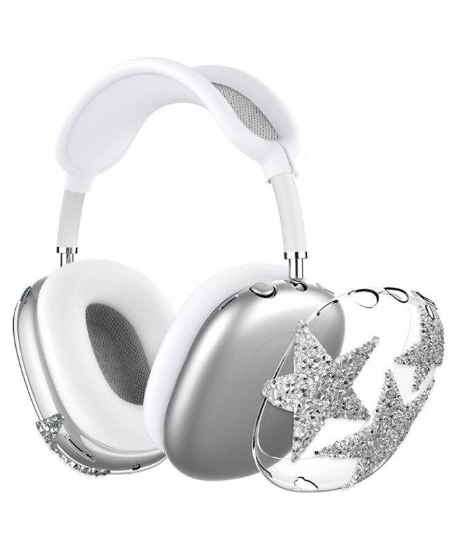 Kit Protection AirPods Max Paillettes Étoiles | StarShield