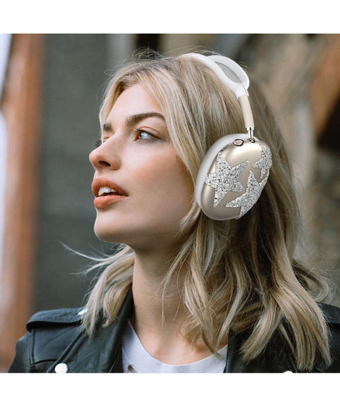 Kit Protection AirPods Max Paillettes Étoiles | StarShield