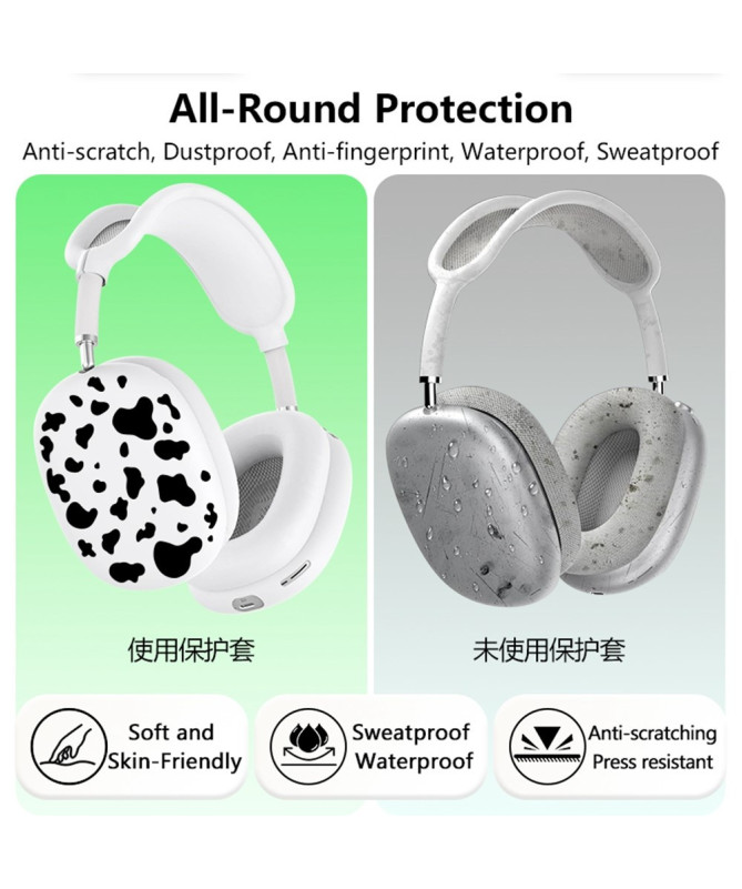 Kit Protection AirPods Max Motif Vache