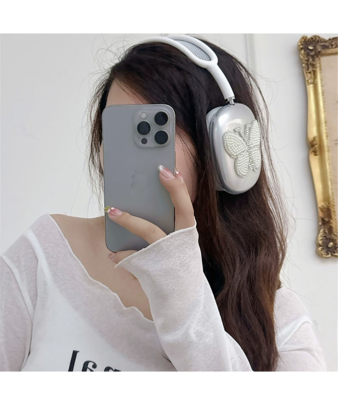Coques AirPods Max | Papillon Perlé