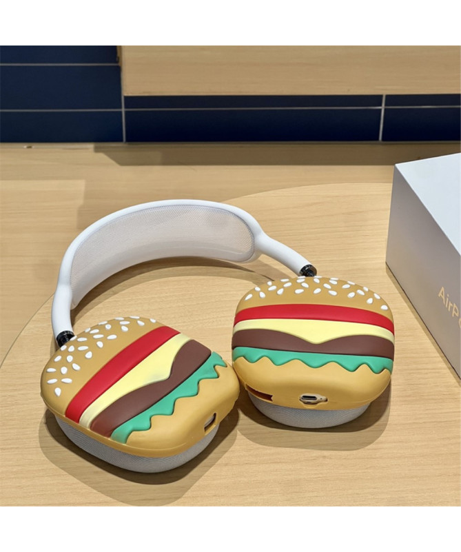 Coques AirPods Max | Design Burger Gourmand