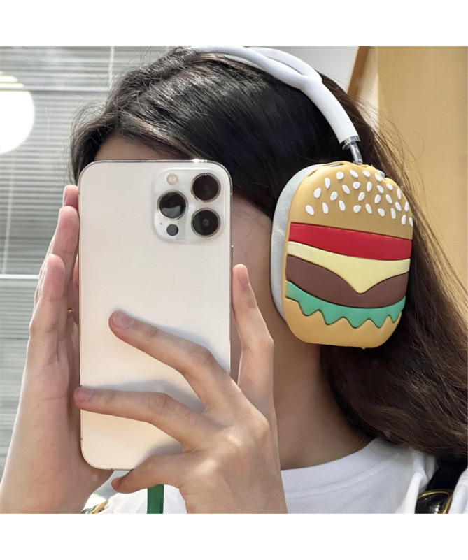Coques AirPods Max | Design Burger Gourmand