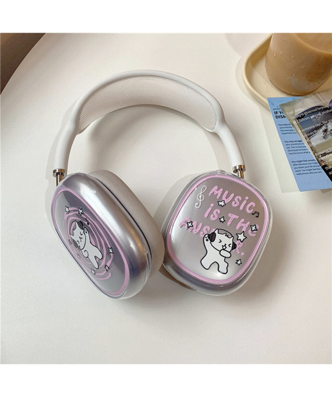 Coques AirPods Max USB-C Chats Musiciens | MeowBeats