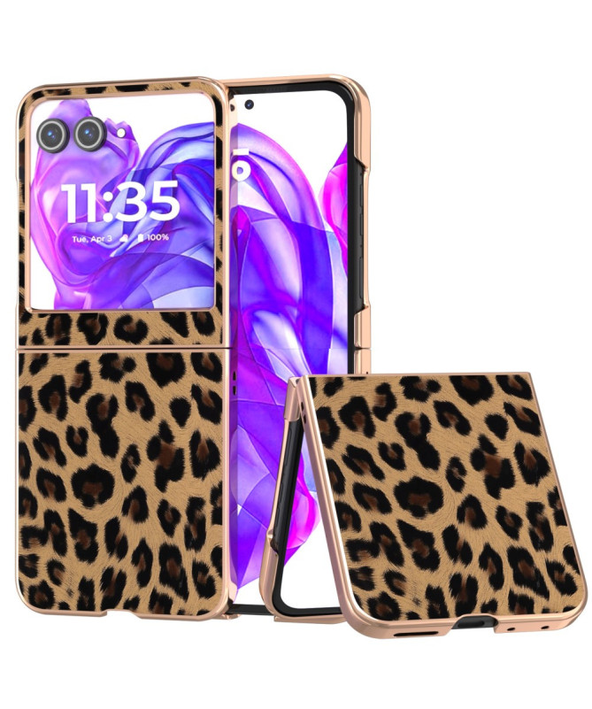 Coques Motorola Razr 60 / Razr 50 5G | Motif Léopard Brillant