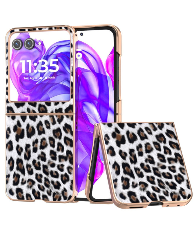 Coques Motorola Razr 60 / Razr 50 5G | Motif Léopard Brillant