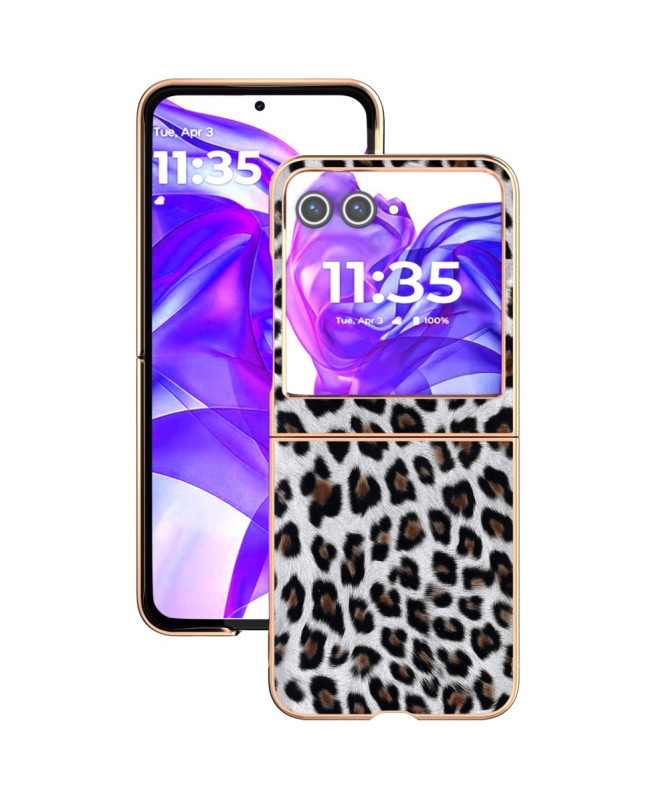 Coques Motorola Razr 60 / Razr 50 5G | Motif Léopard Brillant