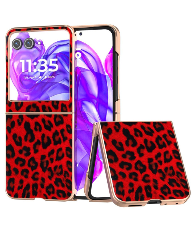 Coques Motorola Razr 60 / Razr 50 5G | Motif Léopard Brillant