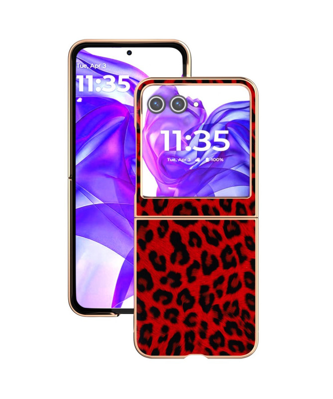 Coques Motorola Razr 60 / Razr 50 5G | Motif Léopard Brillant