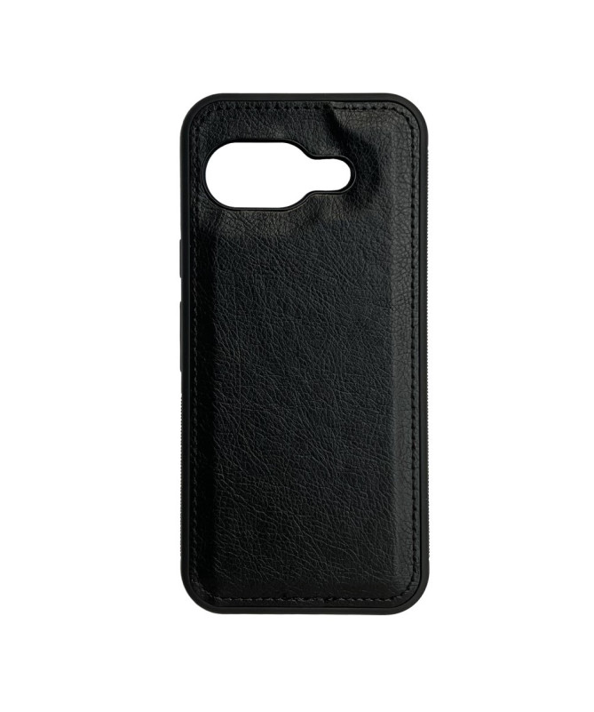 Coque Google Pixel 9a Effet Cuir Anti-Traces et Anti-Choc