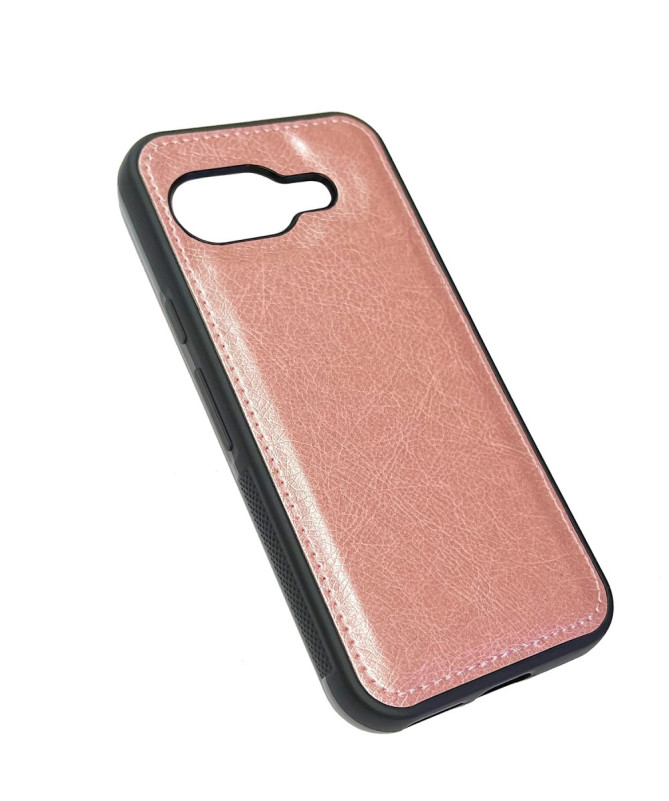 Coque Google Pixel 9a Effet Cuir Anti-Traces et Anti-Choc