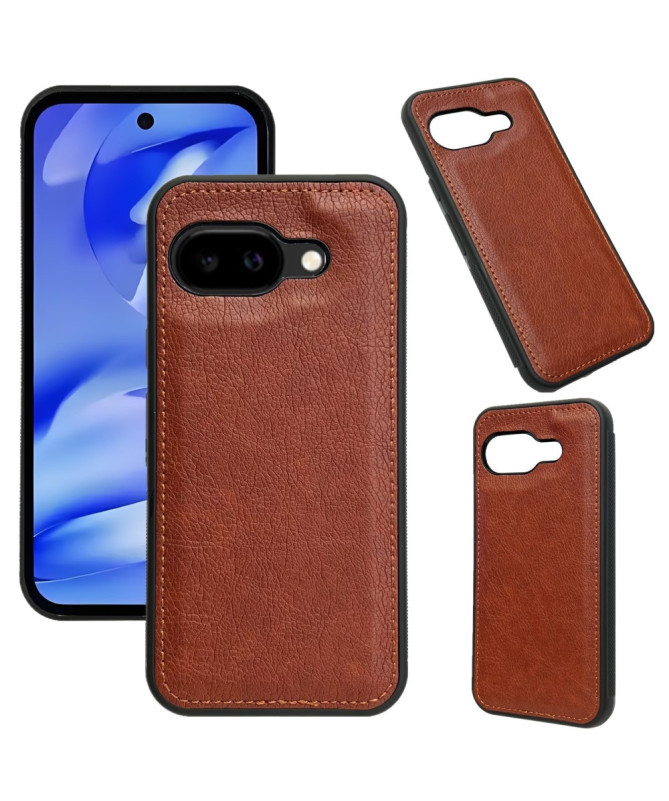Coque Google Pixel 9a Effet Cuir Anti-Traces et Anti-Choc