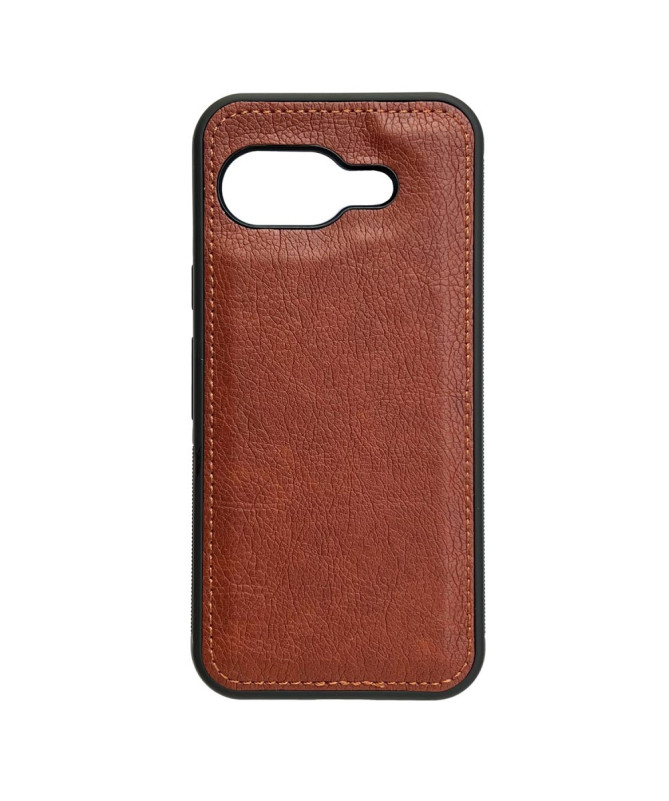 Coque Google Pixel 9a Effet Cuir Anti-Traces et Anti-Choc
