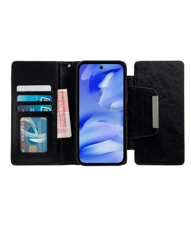 Housse Google Pixel 9a Portefeuille Magnétique 2-en-1 Amovible