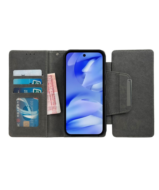 Housse Google Pixel 9a Portefeuille Magnétique 2-en-1 Amovible