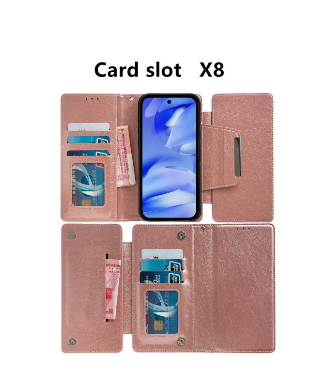 Housse Google Pixel 9a Portefeuille Magnétique 2-en-1 Amovible