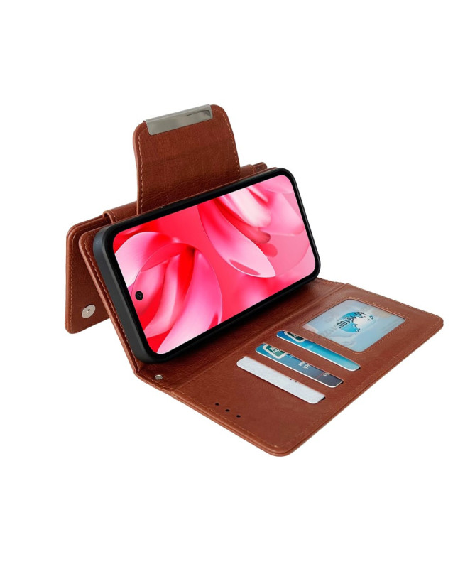 Housse Google Pixel 9a Portefeuille Magnétique 2-en-1 Amovible