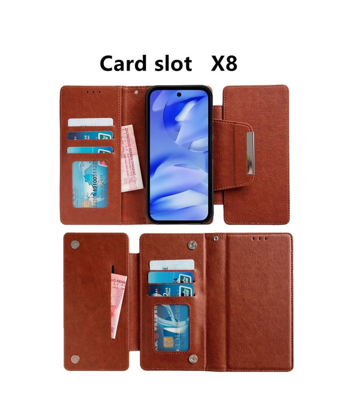 Housse Google Pixel 9a Portefeuille Magnétique 2-en-1 Amovible