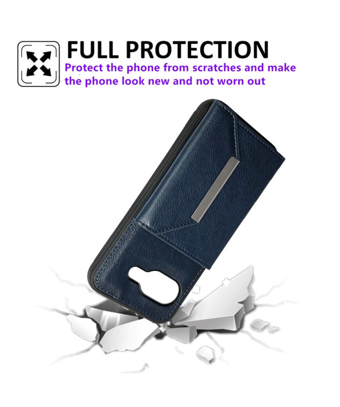 Coque Google Pixel 9a Porte-cartes Magnétique Amovible