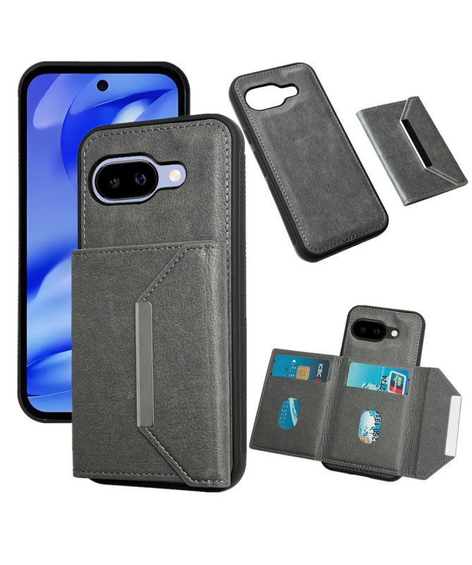 Coque Google Pixel 9a Porte-cartes Magnétique Amovible