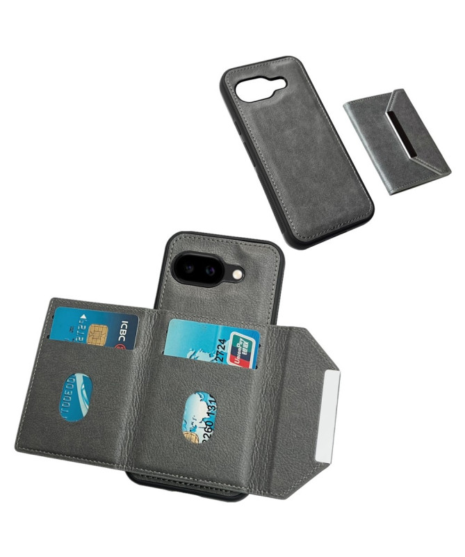 Coque Google Pixel 9a Porte-cartes Magnétique Amovible