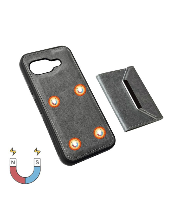 Coque Google Pixel 9a Porte-cartes Magnétique Amovible