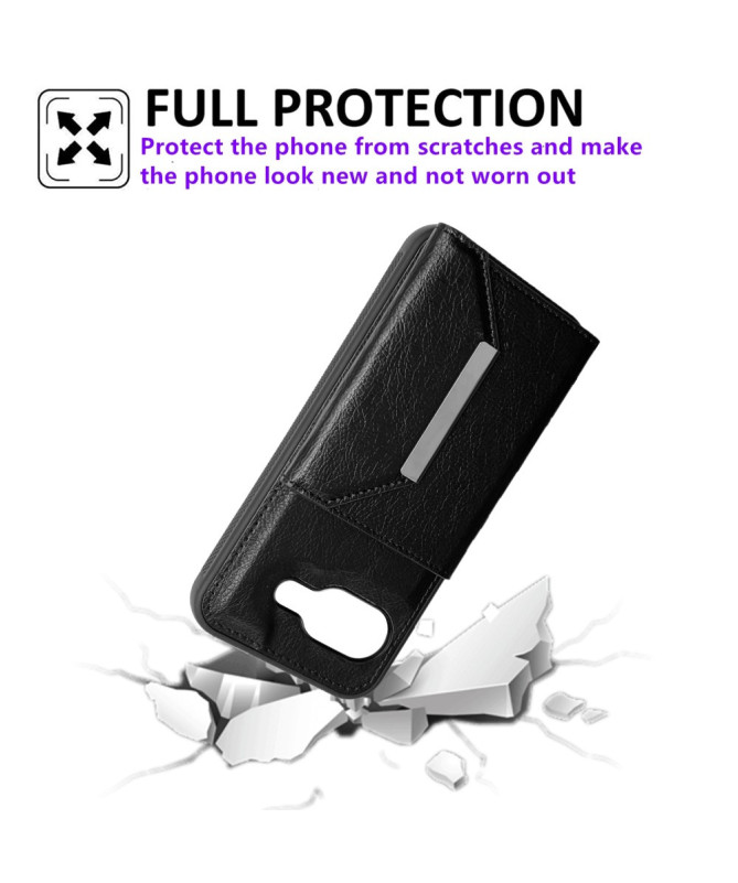 Coque Google Pixel 9a Porte-cartes Magnétique Amovible