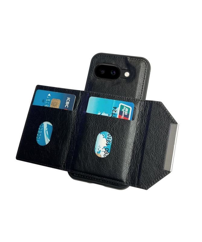 Coque Google Pixel 9a Porte-cartes Magnétique Amovible
